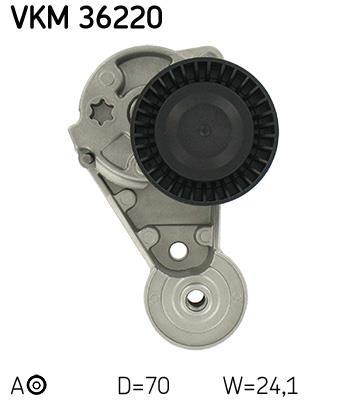 Galet tendeur de courroie d'accessoire SKF ref. VKM 36220